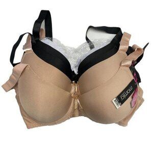 Bundle of Five Neutral Color Everyday Bras